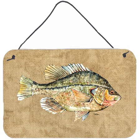 Carolines Treasures 8 x 12 in. Croppie Aluminium Metal Wall or Door Hanging Print 8808DS812